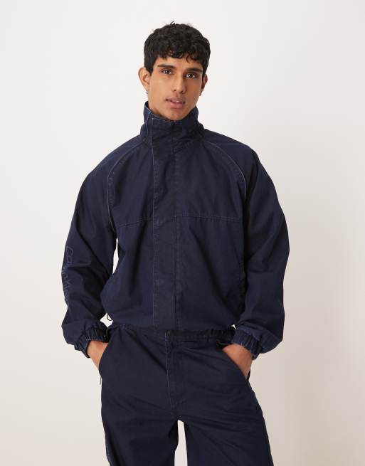 Chaqueta de chándal vaquera azul marino de nailon de Calvin Klein Jeans (parte de un conjunto), 3 de 3