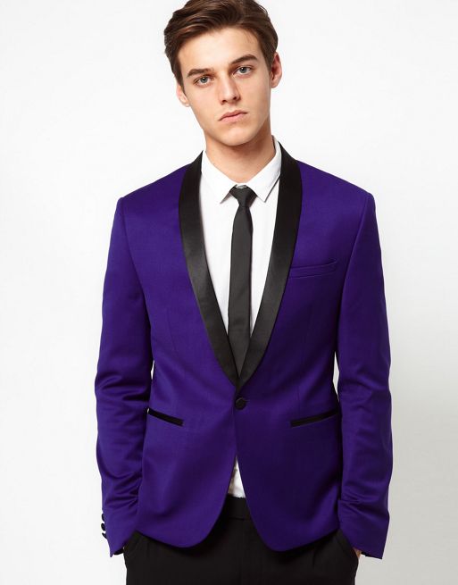 Мужские костюмы фиолетового цвета