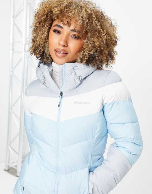 Chaqueta de esquí azul claro aislante Abbotts Peak de Columbia, 4 de 4