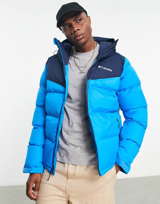 Columbia Chaqueta Esquí Iceline Ridge para hombre Índigo brillante, azul  marino colegial, C brillante