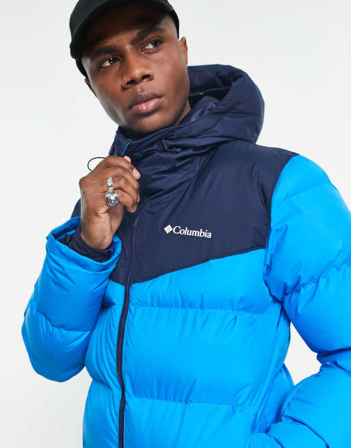 Columbia Chaqueta Esquí Iceline Ridge para hombre Índigo brillante, azul  marino colegial, C brillante