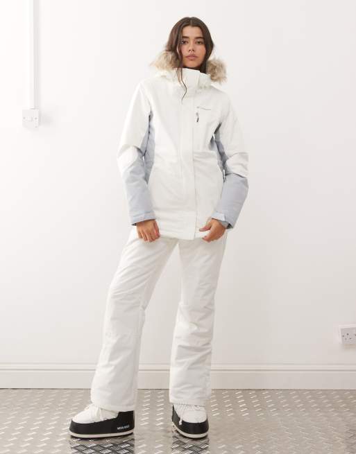 Chaqueta de esquí blanca aislante Ava Alpine II de Columbia, 3 de 4