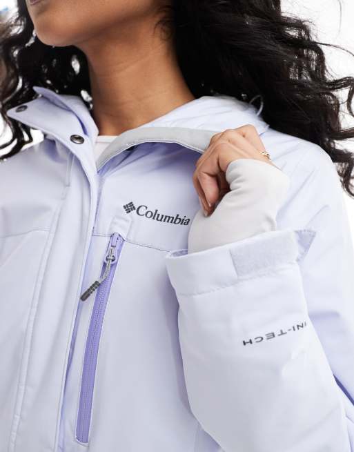 Chaqueta de esquí morado ventisca aislante Ava Alpine II de Columbia, 4 de 4