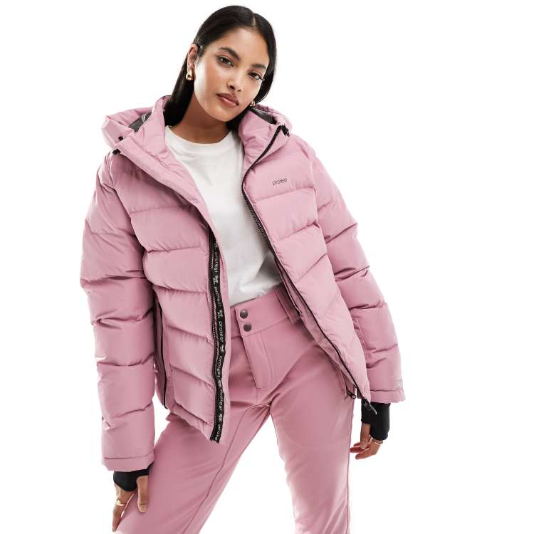 Chaqueta de esqu rosa Prtshames de Protest ASOS