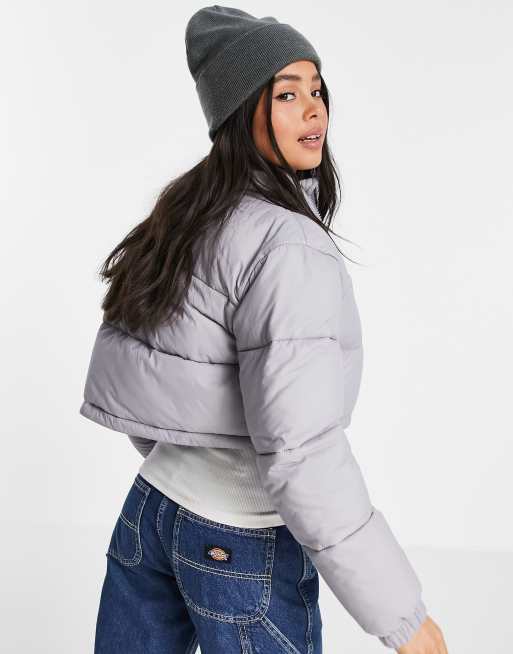 Chaqueta de plumas corta lila Atlanta exclusiva en ASOS de Dickies, 2 de 4