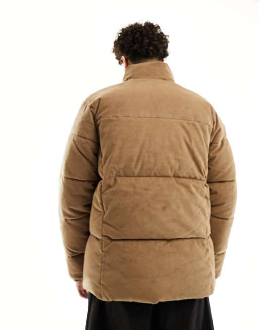 Chaqueta de plumas marrón de pana Puffect de Columbia, 4 de 4
