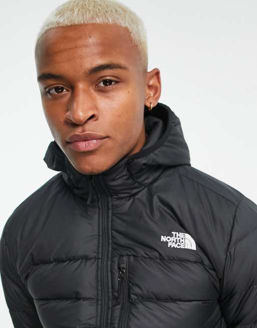Chaqueta de plumas negra con capucha Aconcagua de The North Face