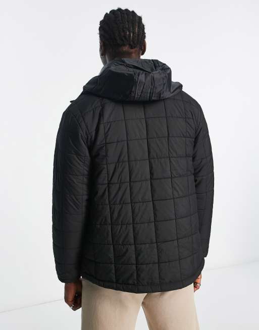 Chaqueta de plumas negra Journey de Billabong ASOS