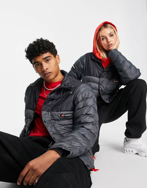 Chaqueta de plumas negra unisex aislante de Berghaus
