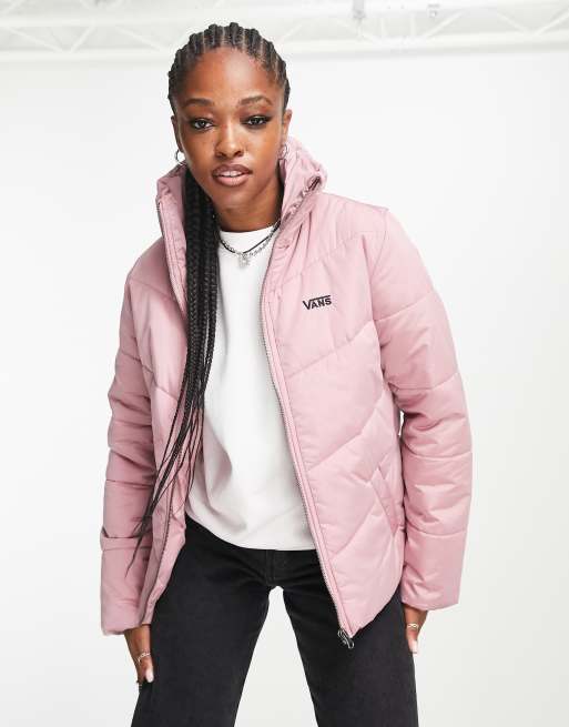 Chaqueta de plumas rosa Foundry de Vans ASOS