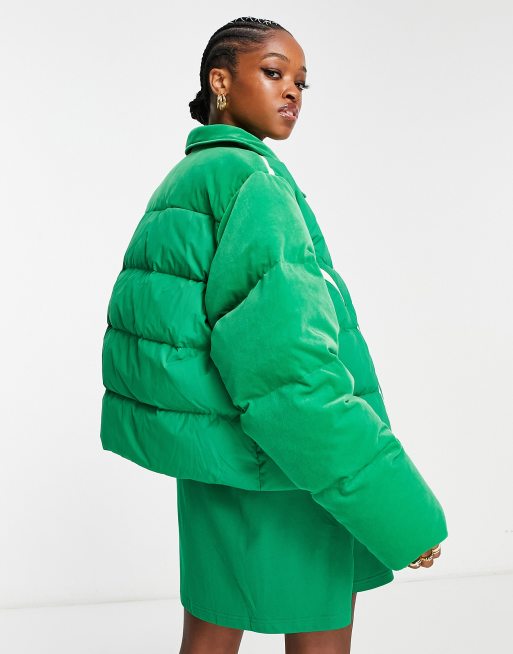 de plumas verde de terciopelo adicolor 70s de adidas Originals | ASOS