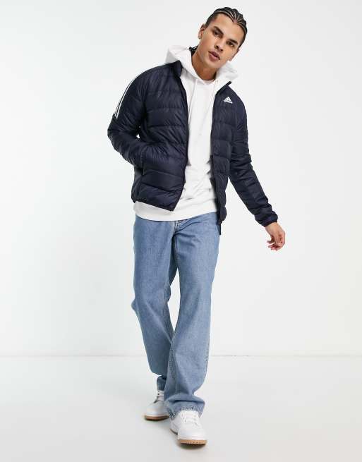 Chaqueta de plumón azul marino básica de adidas Outdoor, 2 de 4