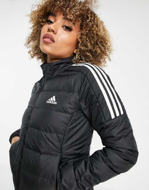 Chaqueta adidas negra discount mujer