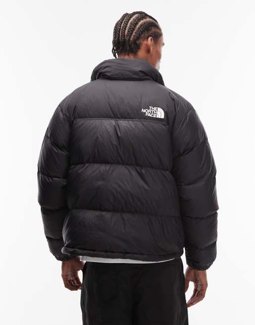 Chaqueta de plumón negra Retro Nuptse de The North Face, 3 de 5