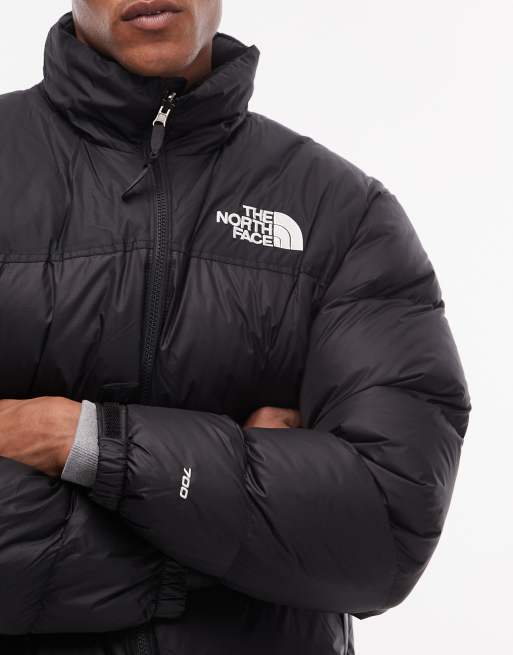 Chaqueta de plumón negra Retro Nuptse de The North Face, 5 de 5