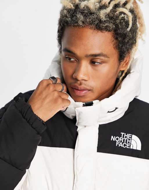 Chaqueta de plumón negra y blanco hueso Himalayan de The North Face, 3 de 4