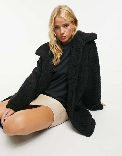 Chaqueta de tejido tipo peluche Heavenly de Brave Soul, 4 de 4