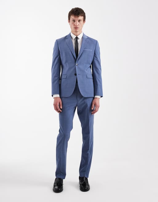 Chaqueta de traje azul claro de corte slim Arti Hesten de HUGO Red (parte de un conjunto), 2 de 5