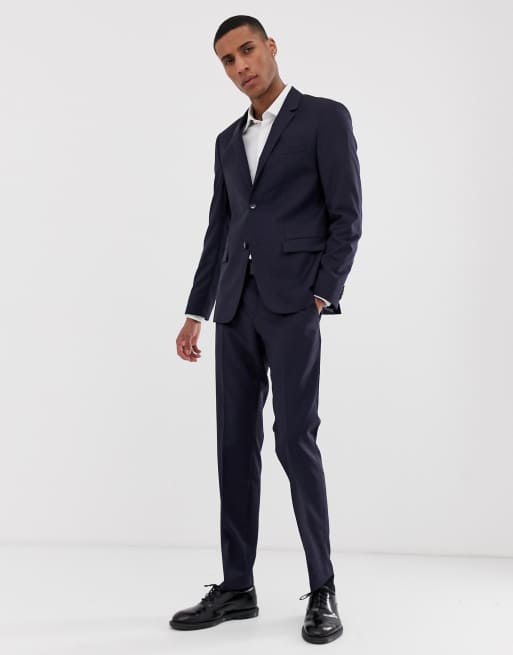 Chaqueta de traje de corte slim de Calvin Klein, 4 de 4