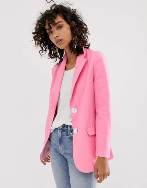 Chaqueta de traje extragrande de ASOS WHITE