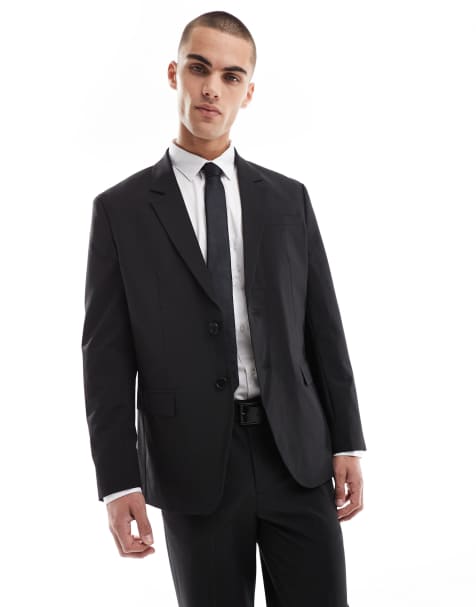 Chaqueta de traje negra de corte estándar de Jack & Jones - view 1