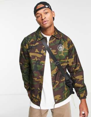 Chaqueta estilo entrenador con estampado de camuflaje Torrey de Vans