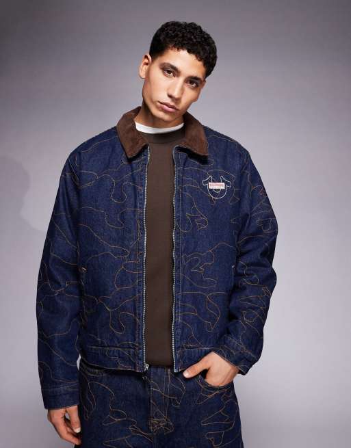 Vaqueros muy holgados con lavado azul oscuro Mikey de True Religion (parte de un conjunto), 3 de 3
