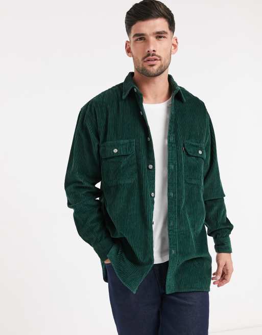Chaqueta estilo worker extragrande en verde de Levi's