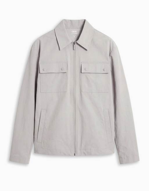 Conjunto gris de tejido elástico en cuatro direcciones motionMAX de ASOS DESIGN, 2 de 3