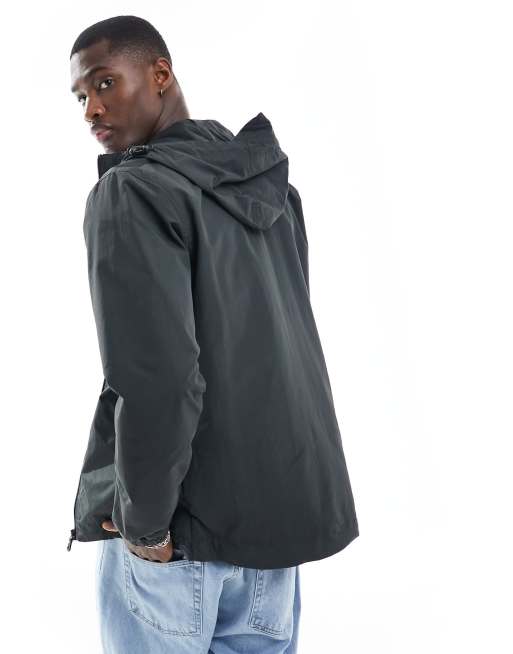 Chaqueta gris oscuro con capucha y cremallera de Lyle & Scott  , 2 de 4