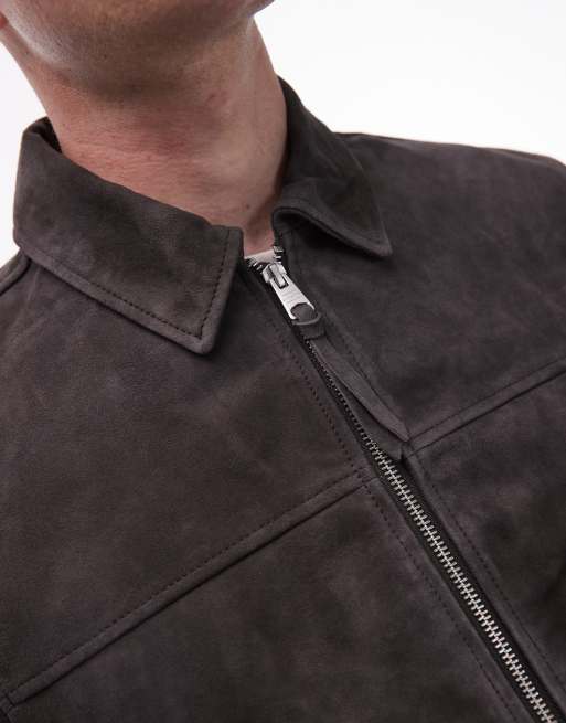Chaqueta gris oscuro Rashford de AllSaints, 3 de 4