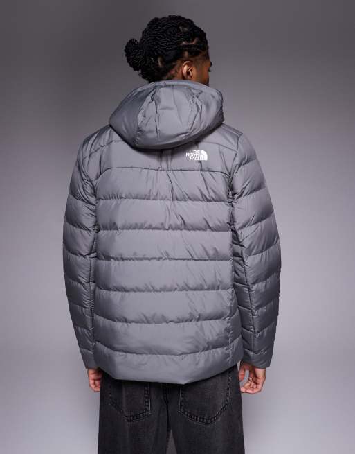 Chaqueta gris perla con capucha Aconcagua III de The North Face, 4 de 5