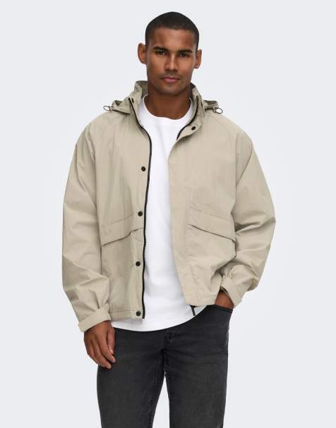 Chaqueta gris plateado de ONLY & SONS - view 1