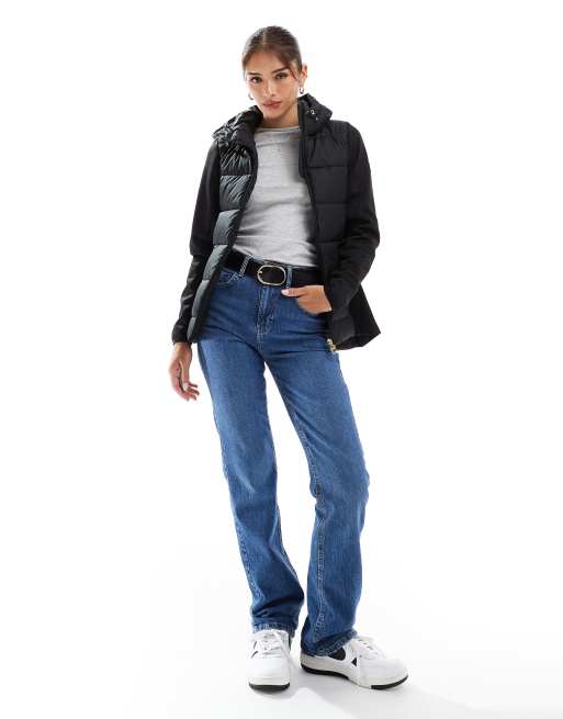 Chaqueta guateada con mangas de tejido de sudadera Bondar de Barbour International, 3 de 4