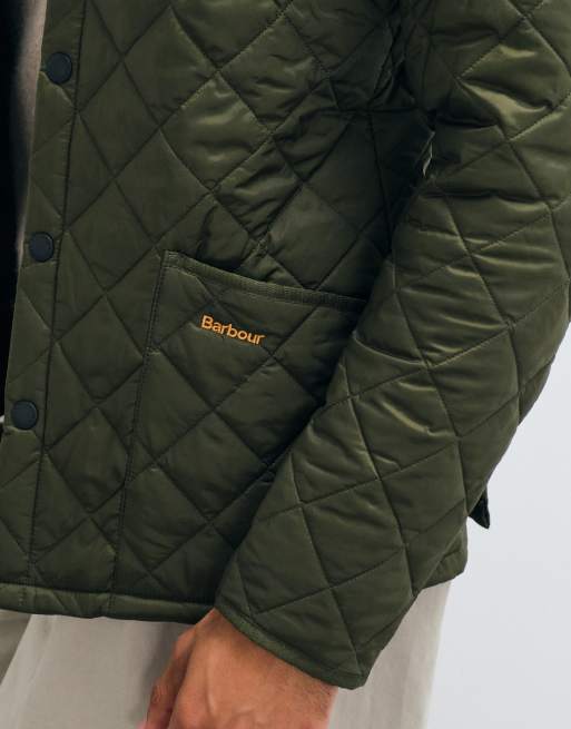 Chaqueta guateada en oliva Heritage Liddesdale de Barbour, 2 de 5