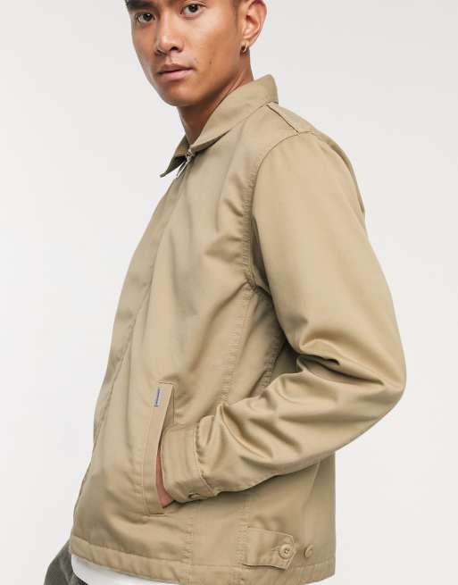 Chaqueta harrington en color piedra Modular de Carhartt WIP, 3 de 4