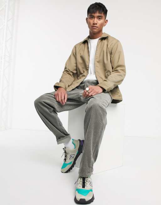 Chaqueta harrington en color piedra Modular de Carhartt WIP, 4 de 4