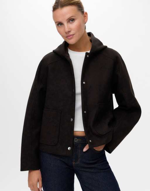 Chaqueta marrón chocolate de Vero Moda, 3 de 5