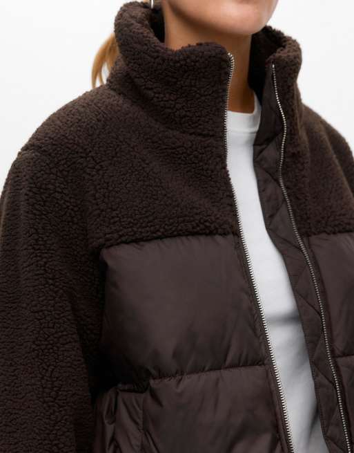 Chaqueta marrón chocolate de Vero Moda, 4 de 5