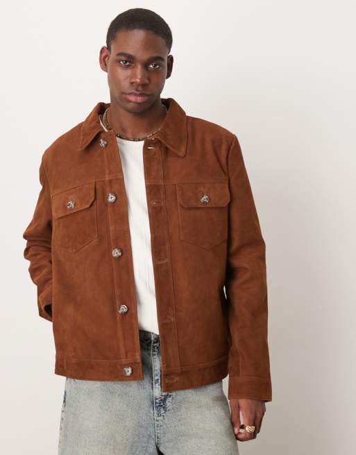 Chaqueta marrón de ante Harold de Scalpers