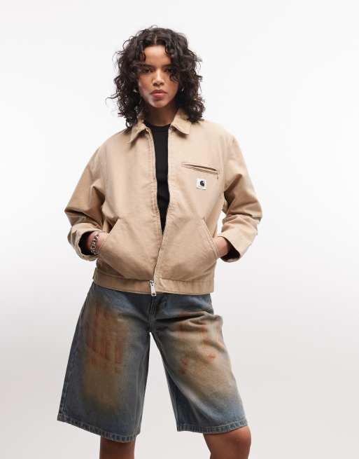 Chaqueta marrón empolvado OG Detroit de Carhartt WIP, 3 de 4