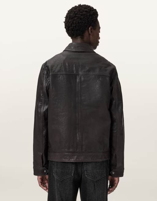 Chaqueta marrón Nates de AllSaints, 4 de 6