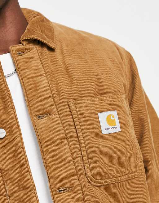 Chaqueta marrón oscuro de pana Michigan de Carhartt WIP, 2 de 4