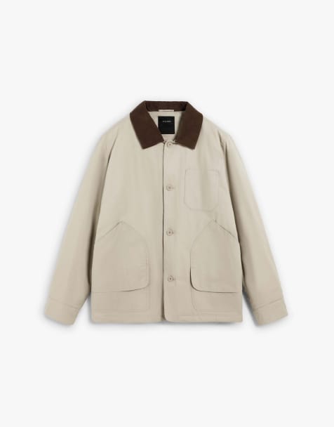 Chaqueta marrón topo Peter de Scalpers - view 1