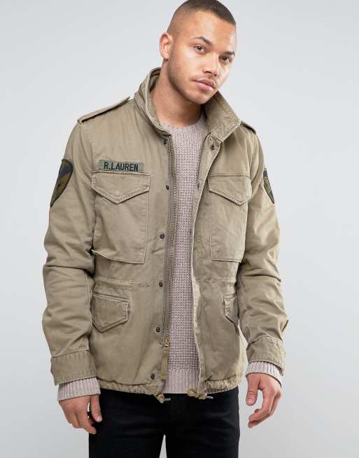 Chaqueta militar discount ralph lauren hombre