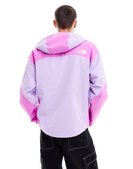 Chaqueta morada y rosa impermeable DryVent Transverse NSE de The