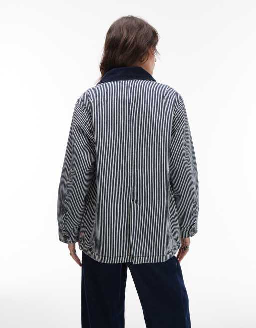 Chaqueta negra a rayas Barn Bree de Levi's, 3 de 4