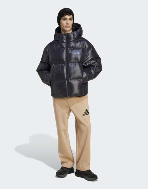 Chaqueta negra acolchada Adidas Z.N.E. Climawarm de adidas Performance, 4 de 5