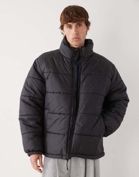 Chaqueta negra acolchada sin capucha MTE Hillgate de Vans - view 1