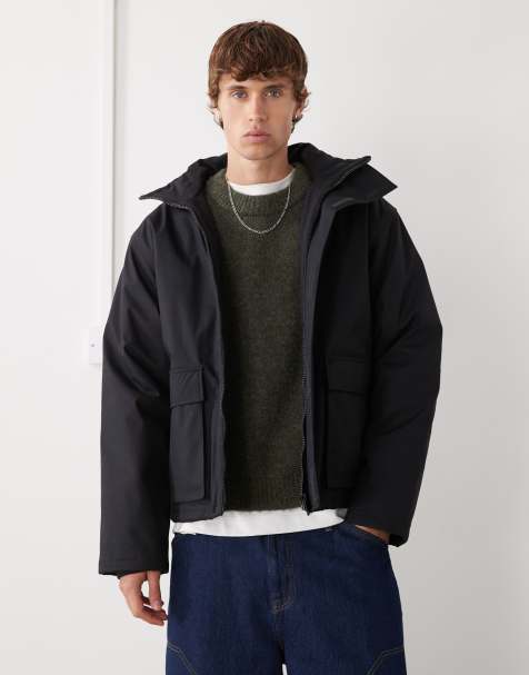 Chaqueta negra acolchada utilitaria de Weekday - view 1
